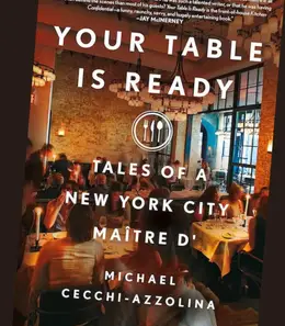 Your Table Is Ready by Michael Cecchi-Azzolina, book cover